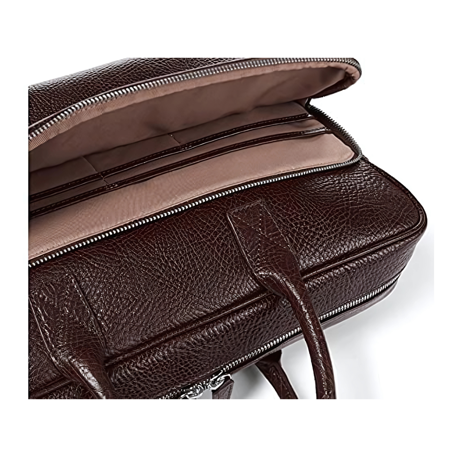 The Hamilton Executive Leather Laptop Bag – Black