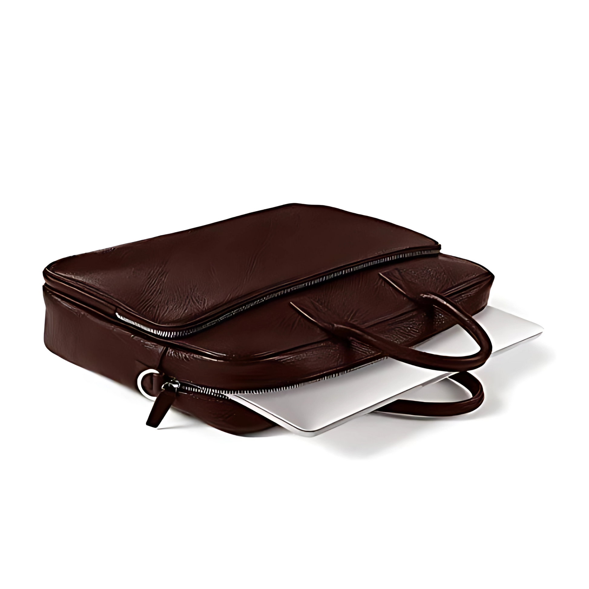 The Hamilton Executive Leather Laptop Bag – Black